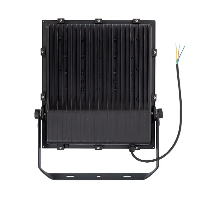 Projecteur led 100w dimmable-14000 lumens-ip65 professionnel 3000k option asymétrique