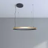 suspension-noire-ronde-profile-54w-led-90cm-double-lumiere