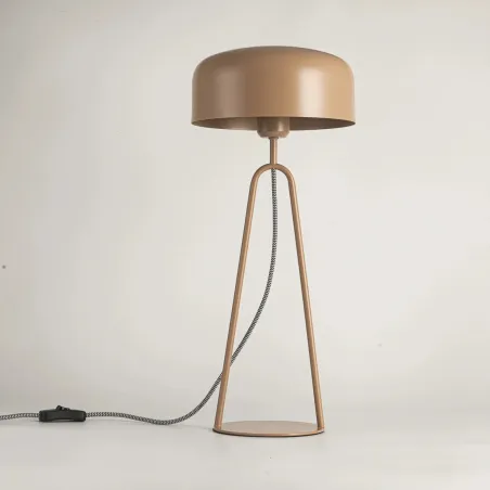 lampe-a-poser-metal-marron-culot-e27