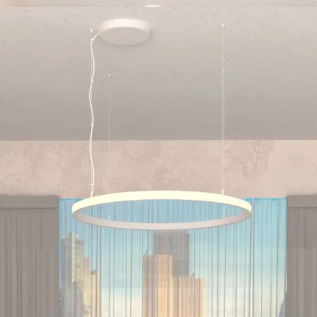 suspension-blanche-ronde-profile-77w-led-120cm