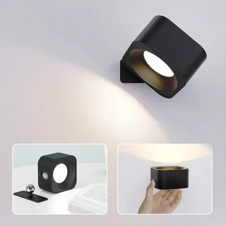 applique-murale-rechargeable-sans-fil-variable-cct-blanc-ou-noir