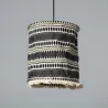 Suspension luminaire suspendu cage noire culot e27