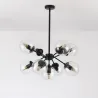 suspension-metal-noir-8-boules-verre-culot-e27