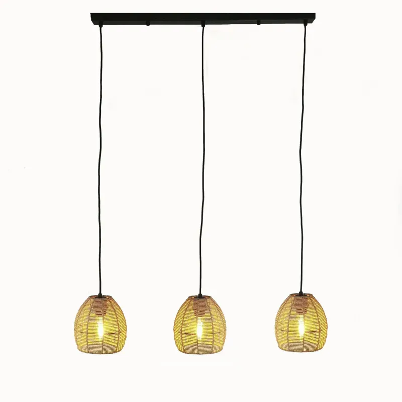 suspension-luminaire-suspendu-3-tetes-tresse-culot-e27