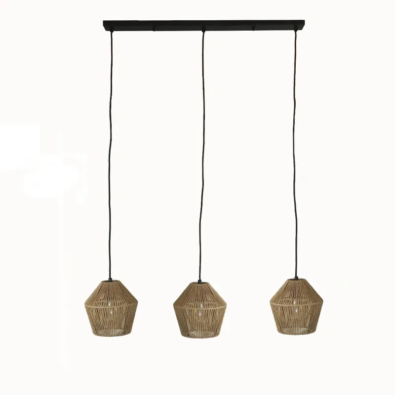 suspension-luminaire-suspendu-3-tetes-tresse-culot-e27