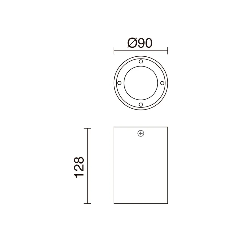 plafonnier-beton-stone-rond-ip65-gu10