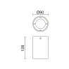 plafonnier-beton-stone-rond-ip65-gu10
