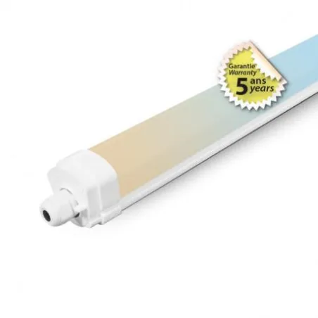 ÉTANCHE LED INTÉGRÉES CCT 50W 1555 X 59 X 61MM TRAVERSANT - GARANTIE 5 ANS
