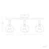 applique-eclairage-mural-ou-de-plafond-spot-triple-tetes-patere-orientable-boule-blanche-culot-gu10
