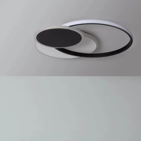 plafonnier-led-26w-45cm-3000k-cercle-blanc-et-noir
