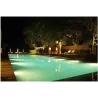 ampoule piscine par56 led remplacement halogene 300w etanche ip68 blanc chaud 3000k