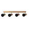 applique-plafonnier-4-tetes-orientable-blanche-et-bois-culot-e14