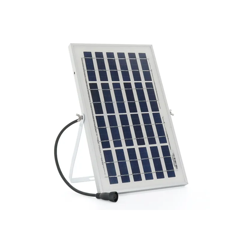 Projecteur led 200w avec panneau solaire mode crépusculaire temporisé + télécommande
