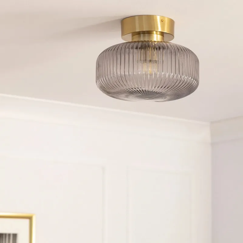 plafonnier-metal-dore-et-cloche-verre-culot-e27-interieur-reflecteur