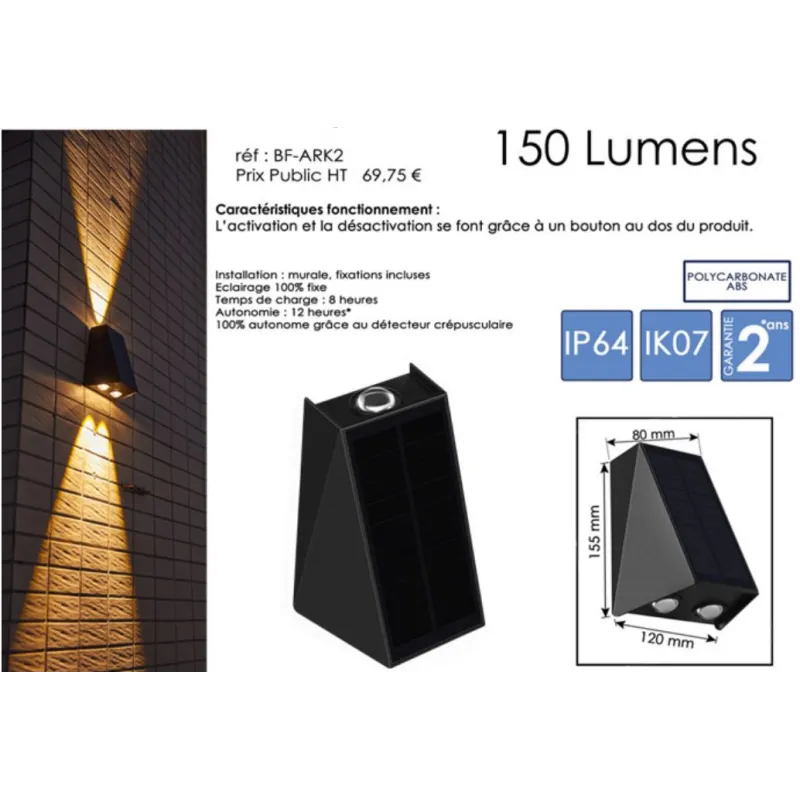 applique-solaire-1000-lumens-detecteur-de-mouvement-