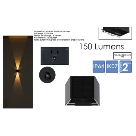 applique-solaire-1000-lumens-detecteur-de-mouvement-