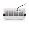 downlight led escamotable rectangulaire blanc encastrable 48w-6250 lumens selectionneur de teintes