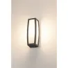 MERIDIAN BOX SENSOR, applique extérieure, diffuseur opalescent, anthracite, E27, 25W max, IP54, détecteur de mouvements
