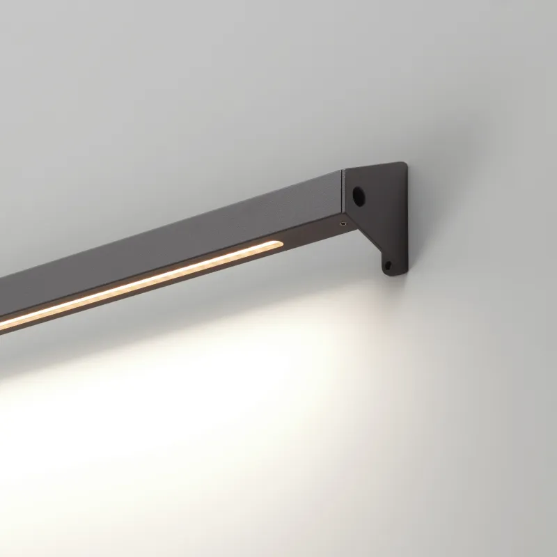 Projecteur applique murale LED LANCE 100cm IP65 – Éclairage extérieur design anthracite