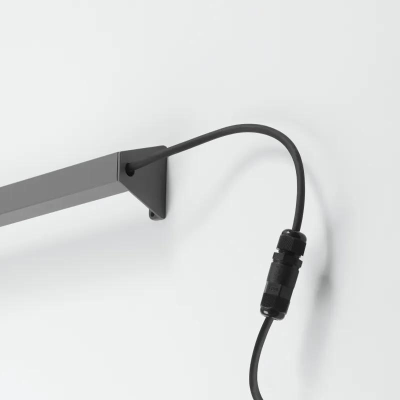 Projecteur applique murale LED LANCE 100cm IP65 – Éclairage extérieur design anthracite