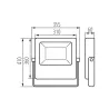 FL AGOR LED 200W-4000k-24000lm-ip65