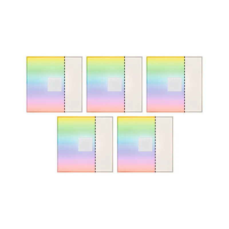LumiTiles Basic Set Square 10x10cm 5x0,75W RGBW blanc Plastique/Alu