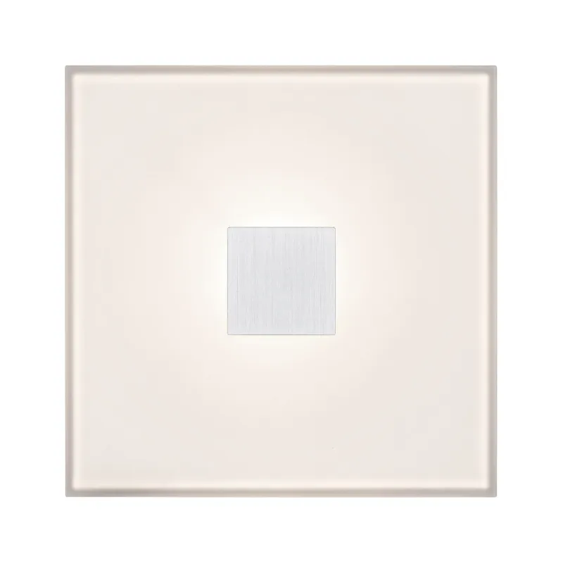 LumiTiles Basic Set Square 10x10cm 5x0,75W RGBW blanc Plastique/Alu