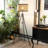 lampadaire-145cm-abat-jour-rotin-culot-e27-pied-noir