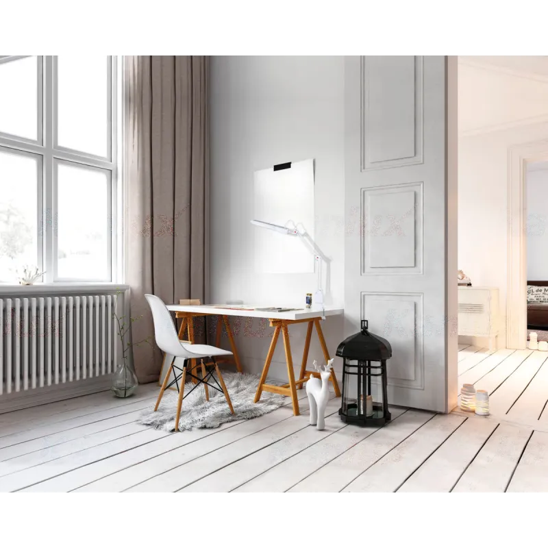 HERON II LED W Lampe de bureau LED pince blanche