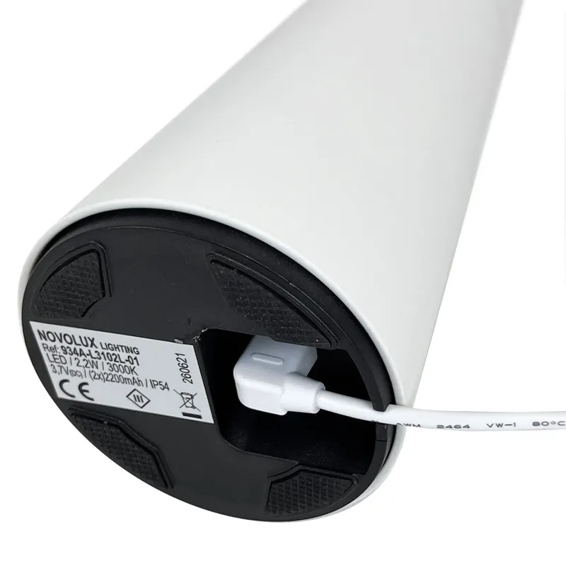 Lampes à poser Portable BLOMMA LED 2,2W 3000K 170lm Blanc - Pas cher