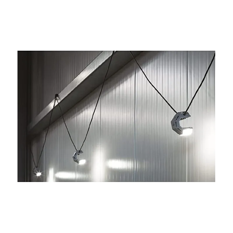 Guirlande CLAMPLIGHT gris Projecteur portable à Led