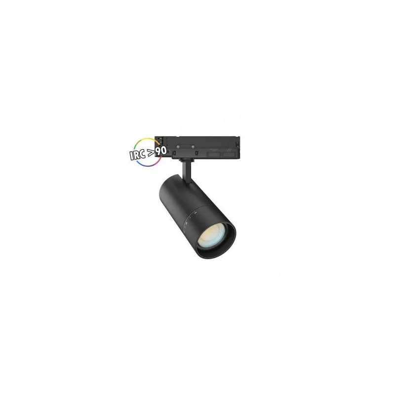 spot-led-sur-rail-avec-adaptateur-3-allumages-noir-253035w-cct-angle-ajustable