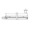 TP SLIM LED 50W-NW Tube LED 150cm
