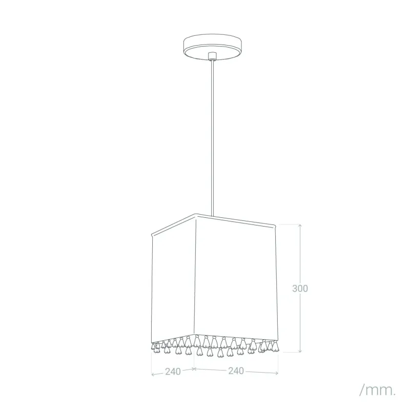 suspension-luminaire-coton-suspendu-culot-e27