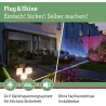 Luminaire encastré dans le sol Plug & Shine Floor Eco IP65 3000K 1W 24V argent