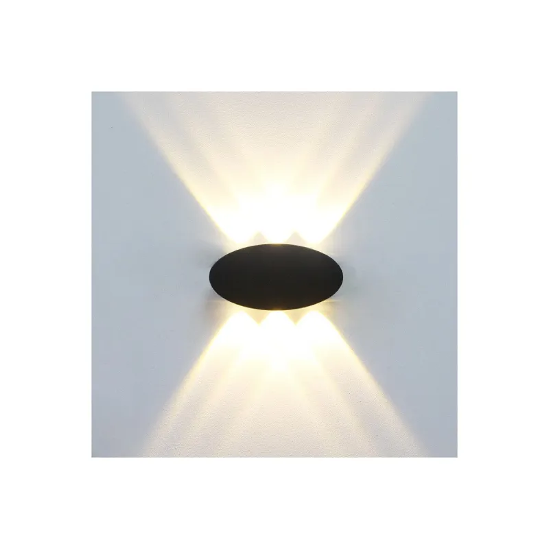applique exterieur rectangle grille noir interieur-culot e27-ip54-220v-balisage