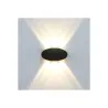 applique exterieur rectangle grille noir interieur-culot e27-ip54-220v-balisage