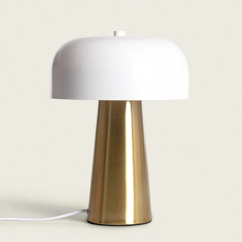 lampe-a-poser-metal-et-blanc-culot-e14