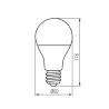 Ampoule led e27-11.5w RGB+cct smartphone wifi smart control