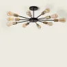 plafonnier-luminaire-metal-metal-10-tetes-culot-e27