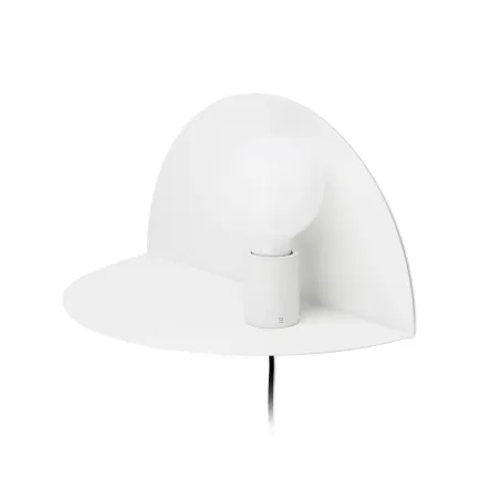 NIT Lampe applique droite blanche