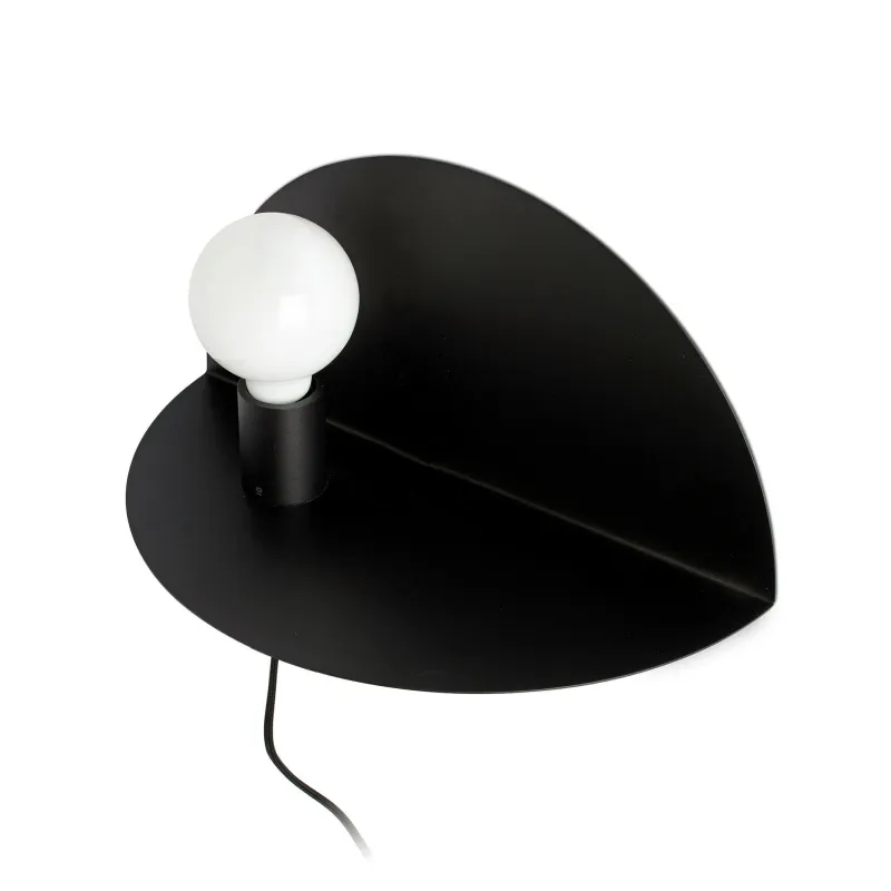 NIT Lampe applique gauche noire