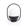 TAKE AWAY Lampe portable noire