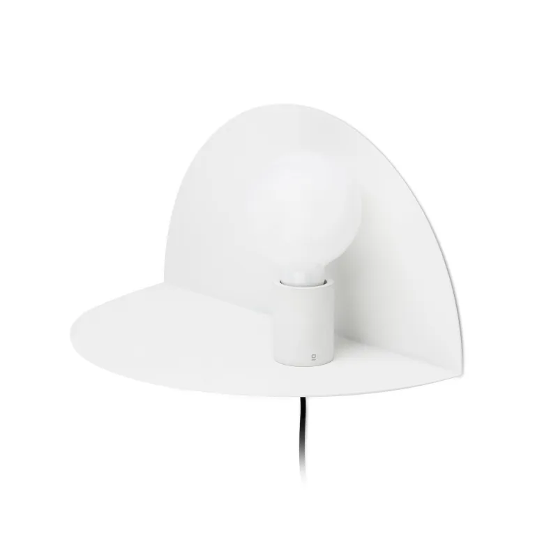 NIT Lampe applique droite blanche