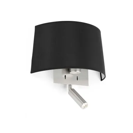 VOLTA Lampe applique noire avec lecteur LED