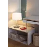 VOLTA Lampe de table blanche