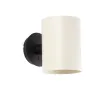 GUADALUPE Lampe applique noire/beige