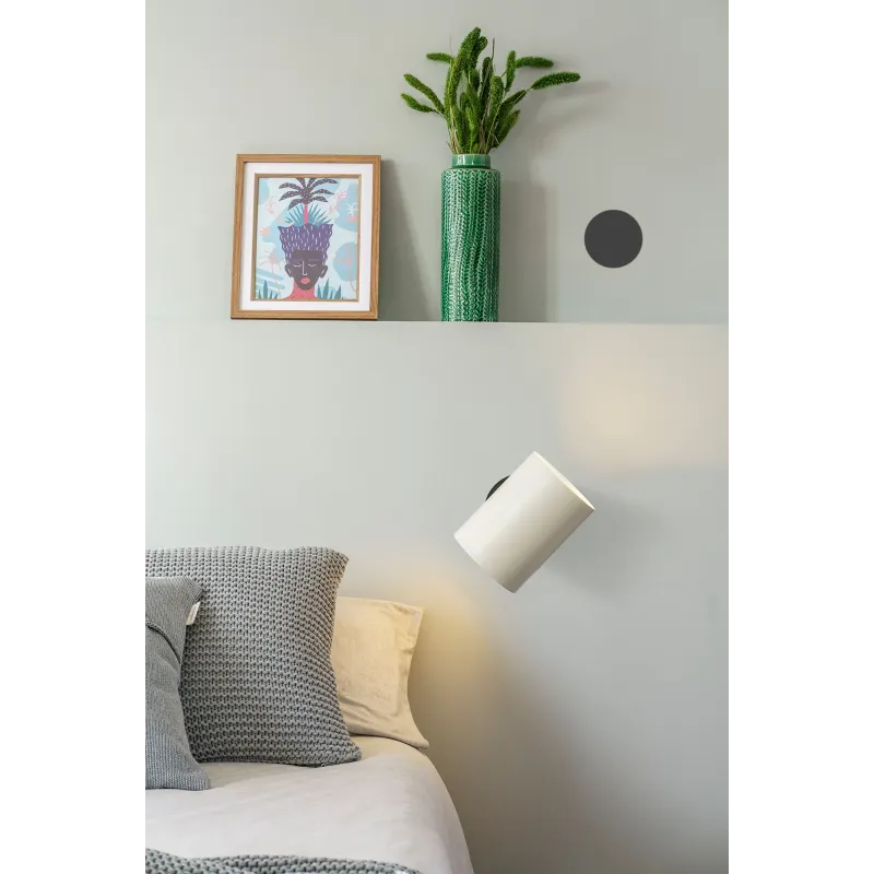GUADALUPE Lampe applique noire/beige