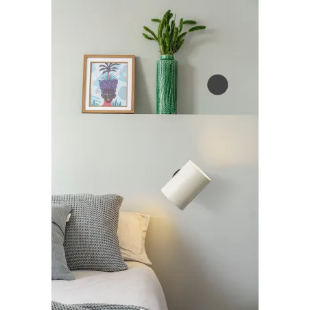 GUADALUPE Lampe applique noire/beige