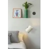 GUADALUPE Lampe applique noire/beige